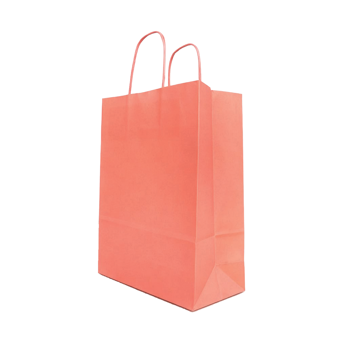 Papirnate vrećice s pletenom ručkom 220x100x310mm apricot